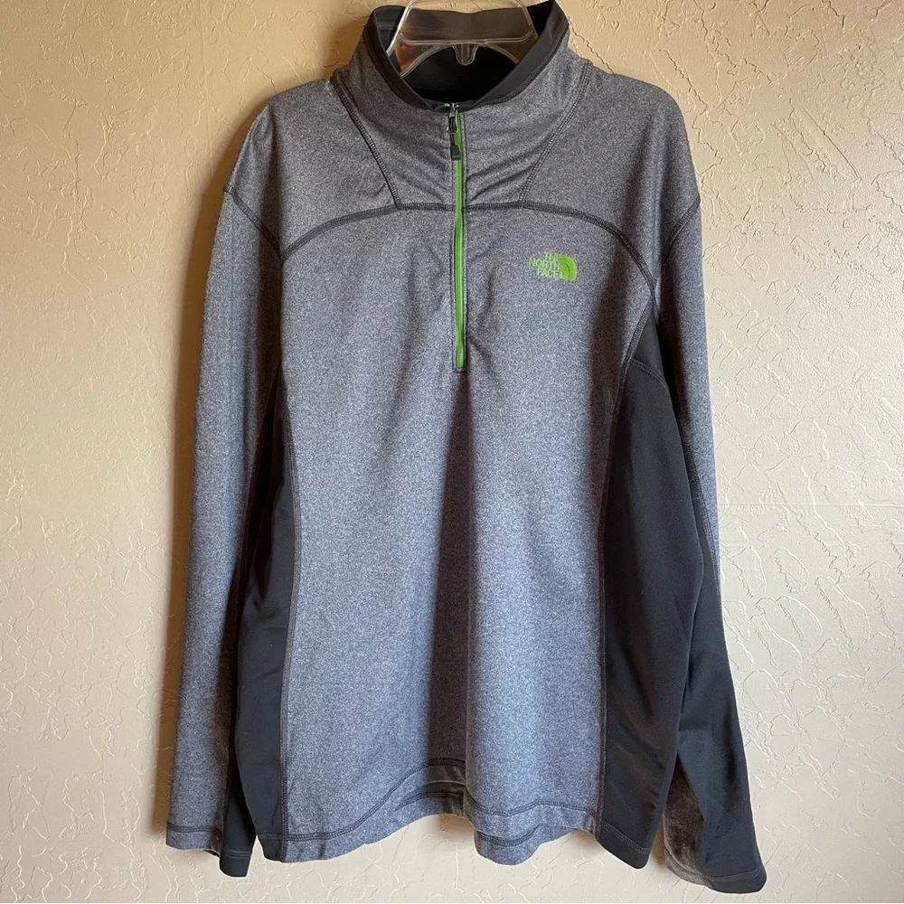 Men's The North Face 1/4 Zip Pullover Sweatshirt Large